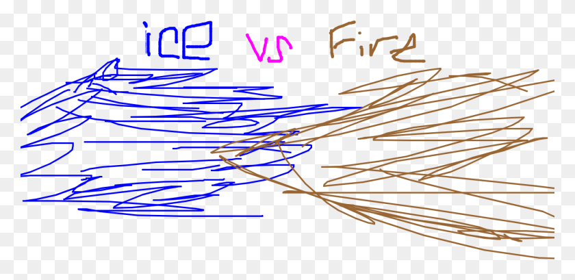 1364x612 Ice Vs Fire, Text, Light, Handwriting HD PNG Download