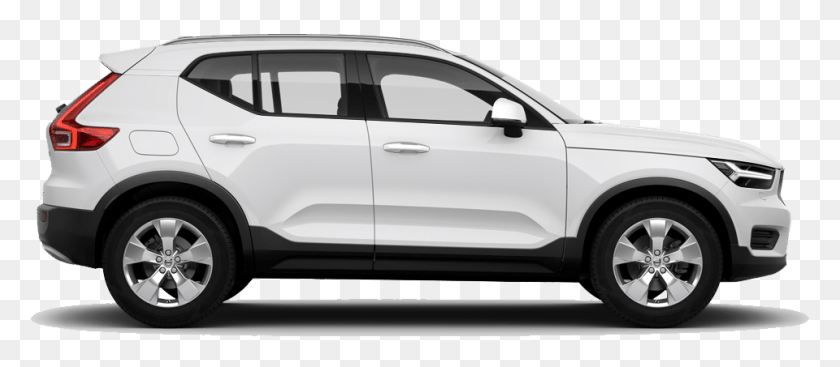 960x379 Ice White Volvo Xc40 Black Stone, Sedan, Car, Vehicle HD PNG Download