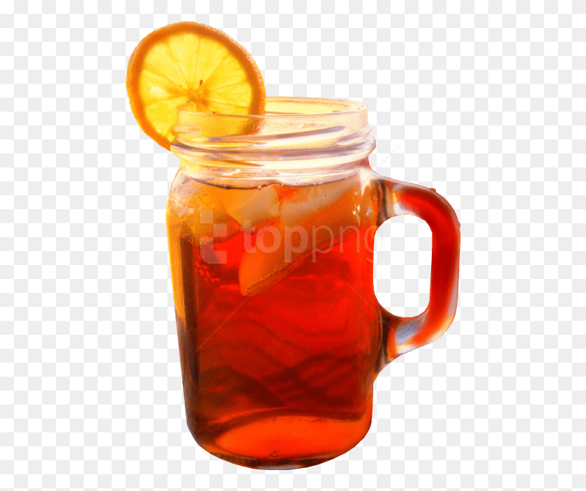 480x644 Iced Tea Sweet Tea Mason Jar, Jug, Glass, Plant HD PNG Download