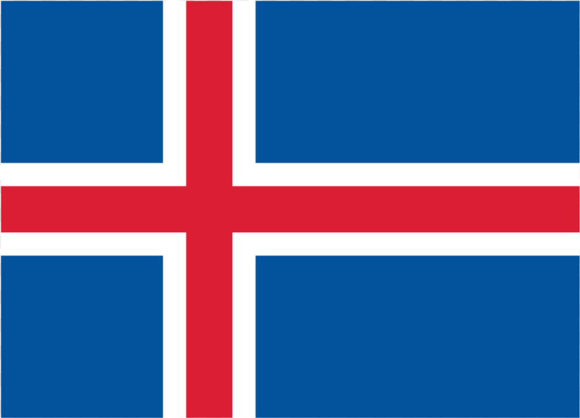 969x698 Iceland Iceland Flag Sticker PNG