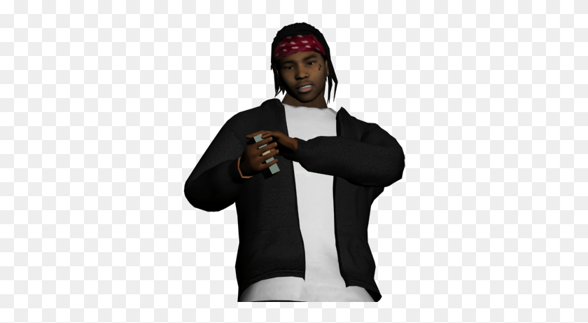 318x401 Icepic Wid39 Dreads V4 Flagged Up Updated Player, Clothing, Apparel, Person HD PNG Download