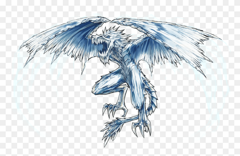 979x610 Icewyvern Master Sketch, Bird, Animal, Dragon HD PNG Download