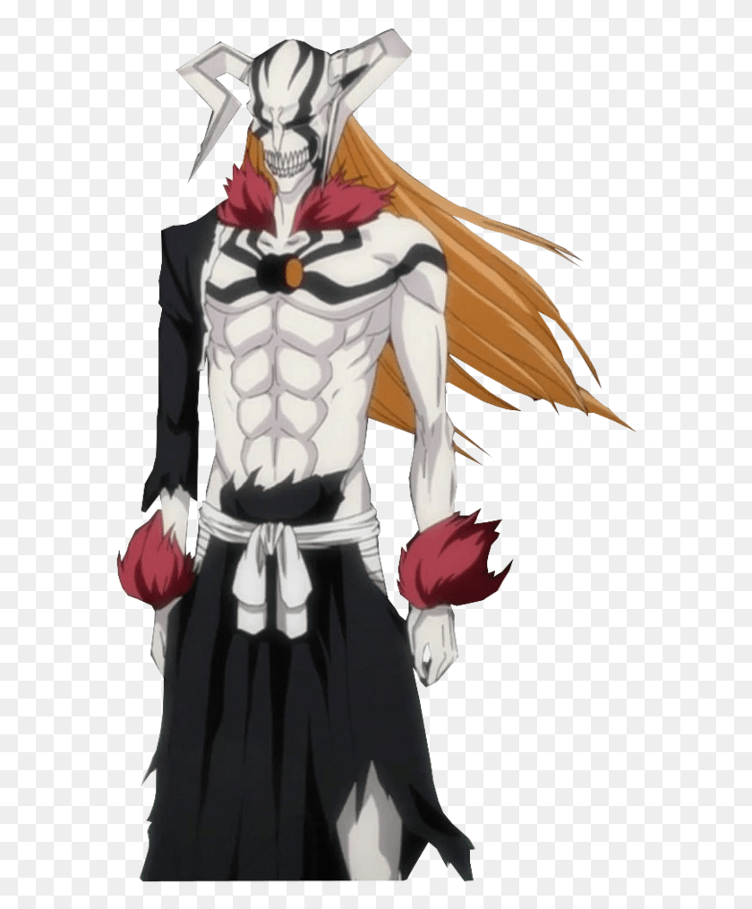 584x955 Ichigo And Orihime But Then Again Adding Some Romance Hollow Ichigo Final Form, Person, Human, Pillow HD PNG Download