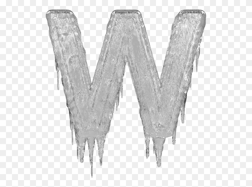537x563 Icicles Drawing Frozen Draw Icicles On Letters, Alphabet, Text, Crystal HD PNG Download