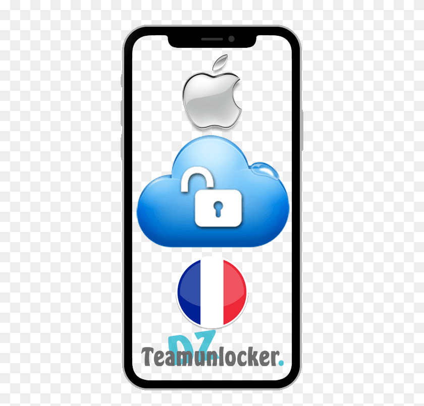 363x745 Icloud Remove Clean Sold By Apple France Dzteamunlocker, Security HD PNG Download