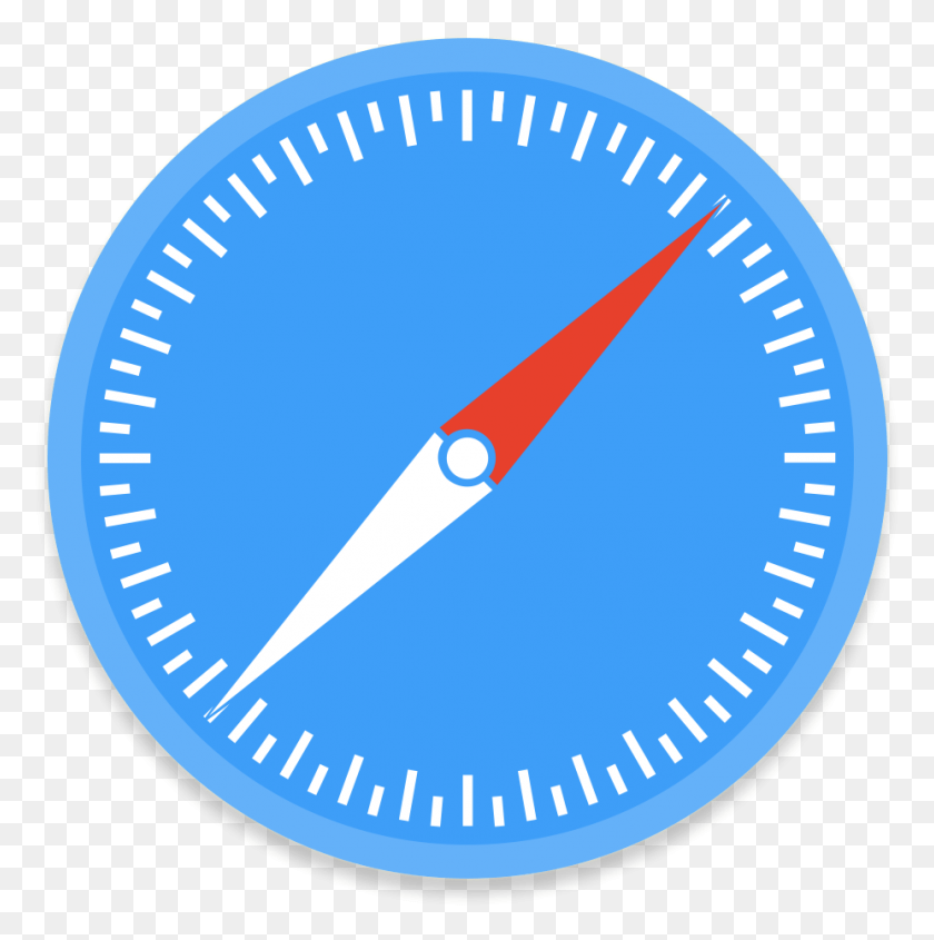 927x933 Ico Icns Flat Safari Icon, Compass HD PNG Download