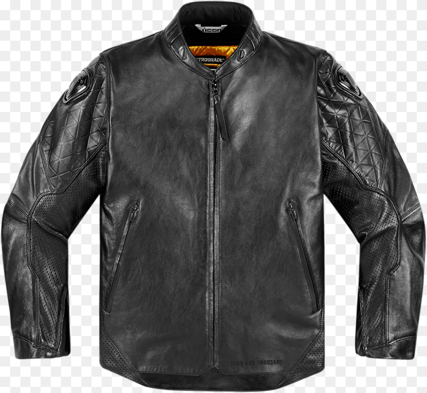 1045x960 Icon 1000 Black Leather Retrograde Mens Motorcycle Icon 1000 Jackets, Clothing, Coat, Jacket, Leather Jacket Transparent PNG