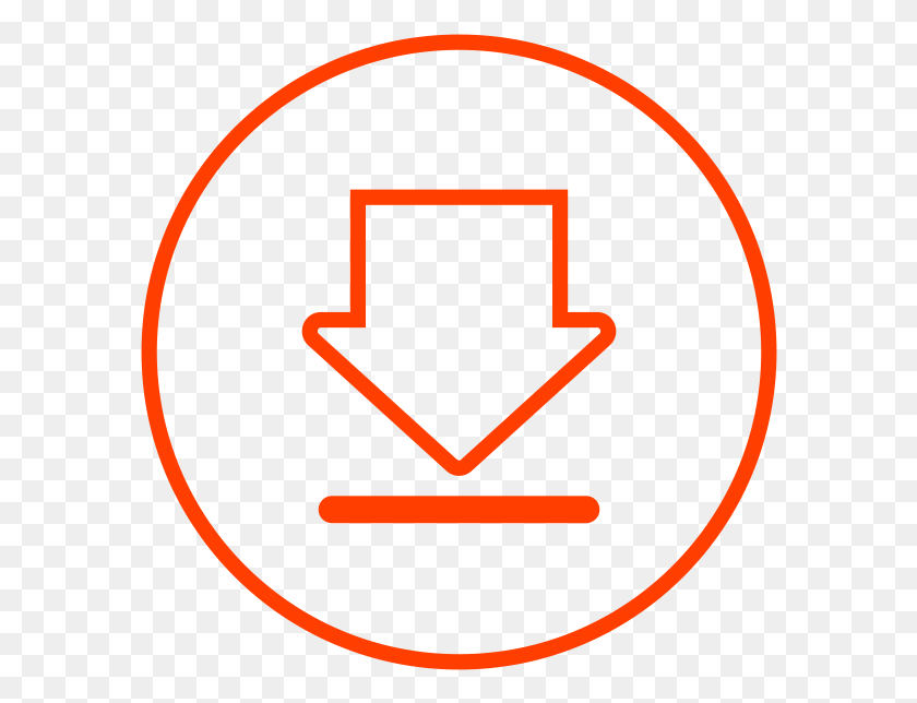 584x584 Icon Arrow Orange Circle, Label, Text, Symbol HD PNG Download