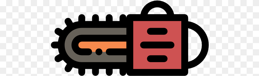 513x247 Icon Chainsaw Chemistry, Firearm, Weapon Sticker PNG