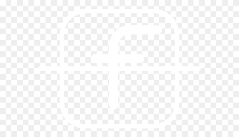 573x421 Значок Facebook Белый Знак, Крест, Символ, Логотип Hd Png Скачать