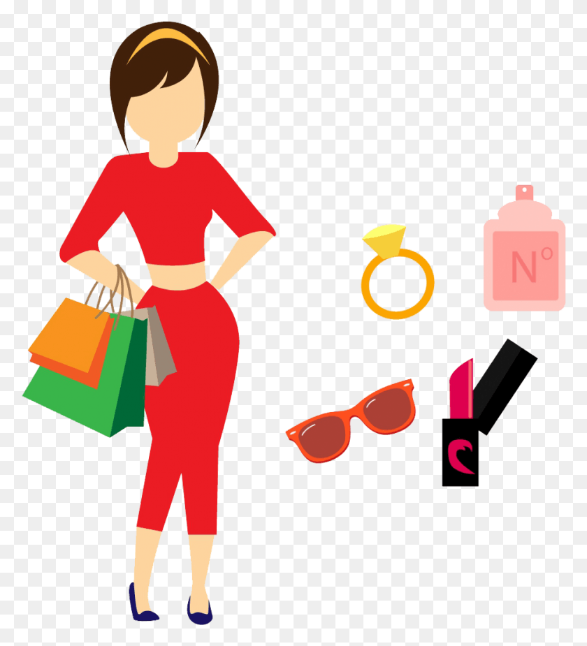 933x1035 Icon For Women Transprent Free Transparent Background Girl Shopping Icon, Person, Human, Female HD PNG Download