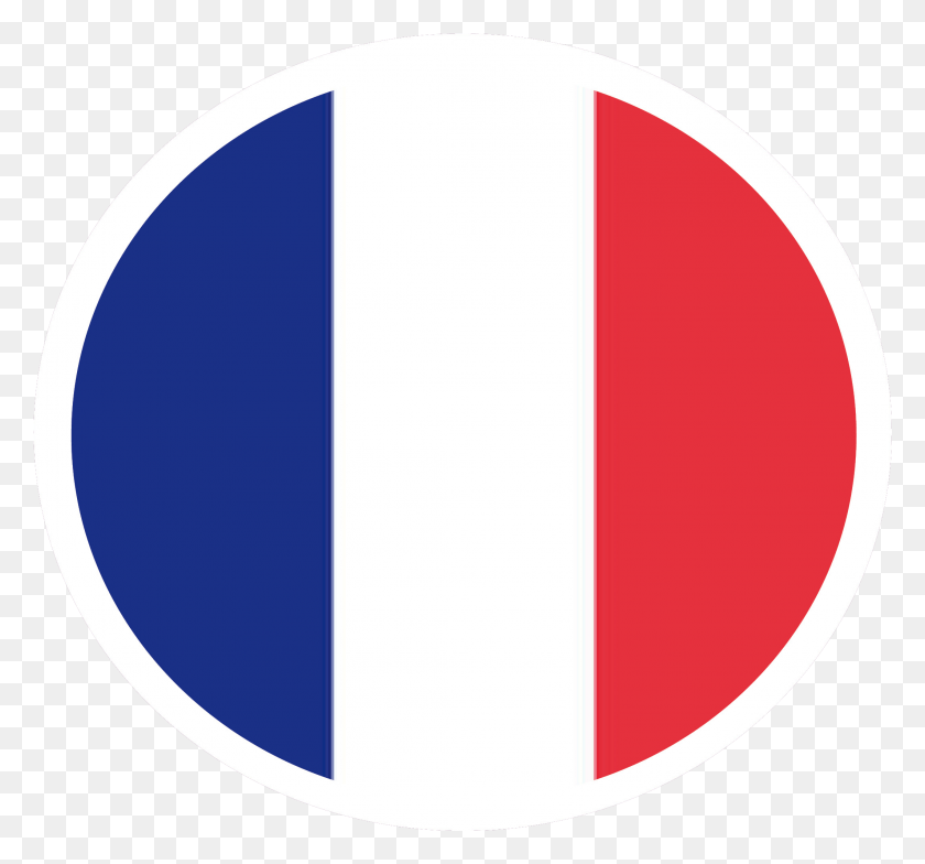 2126x1976 Icon French Language France Flag Logo, Symbol, Trademark, Badge HD PNG Download