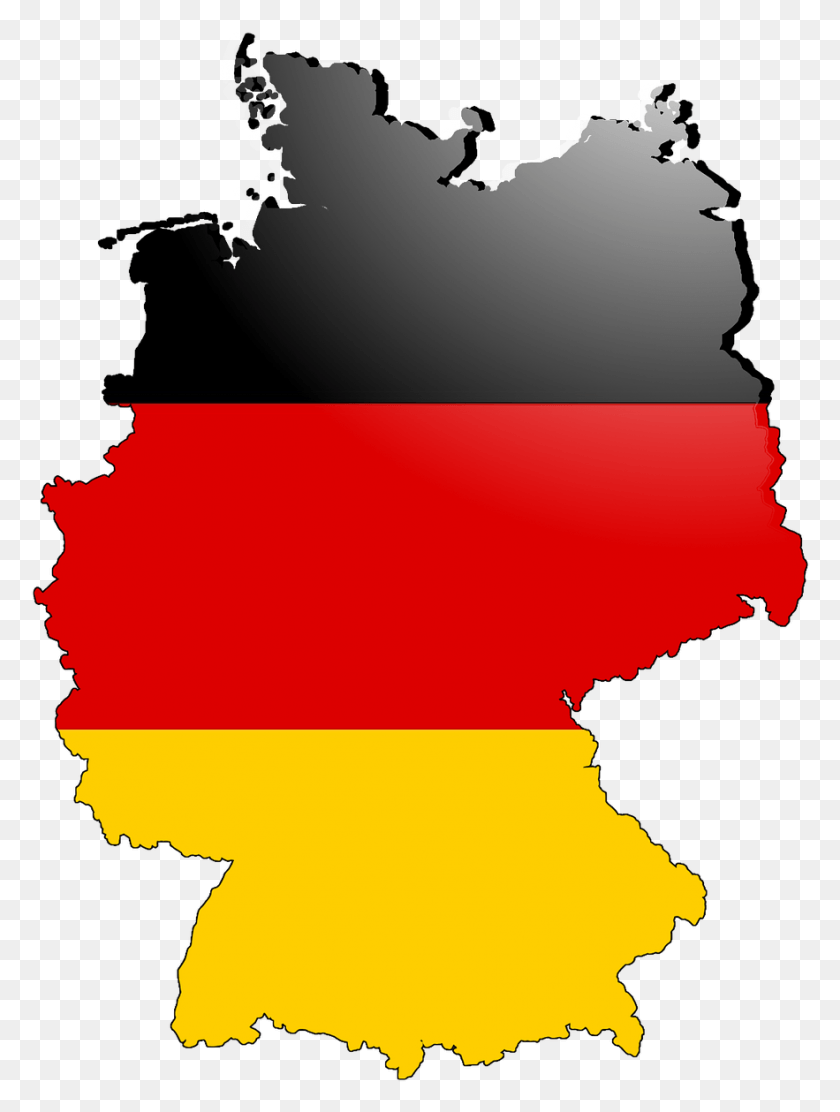 883x1191 Значок Флаг Германии, Графика Hd Png Скачать