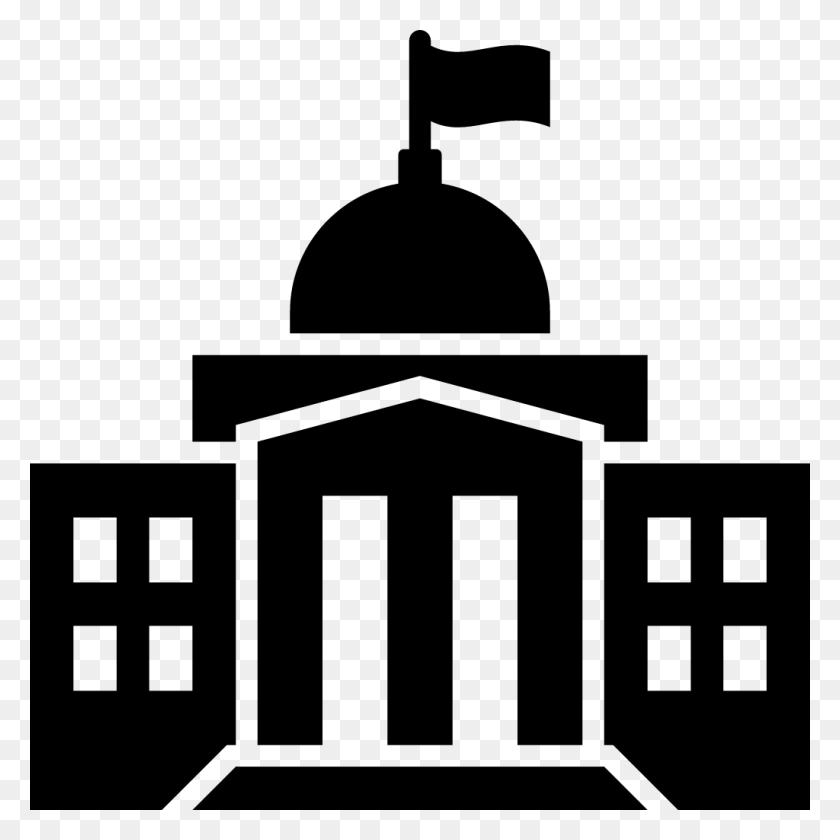 1024x1024 Icon Government Government Black And White, Gray, World Of Warcraft HD PNG Download