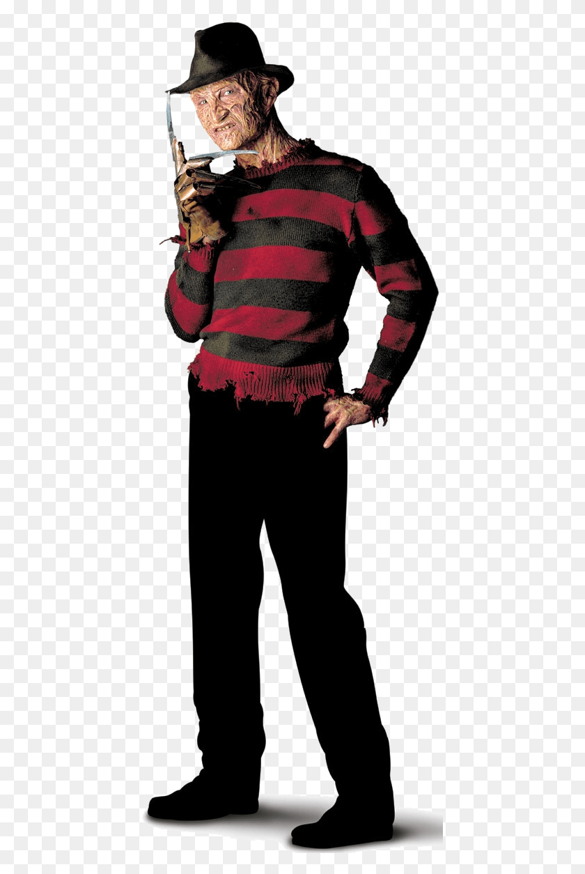 433x1194 Icon Horror Freddy Krueger, Clothing, Apparel, Sleeve HD PNG Download
