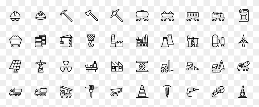 1824x672 Icon Industry Industry Icon, Text, Number, Symbol HD PNG Download