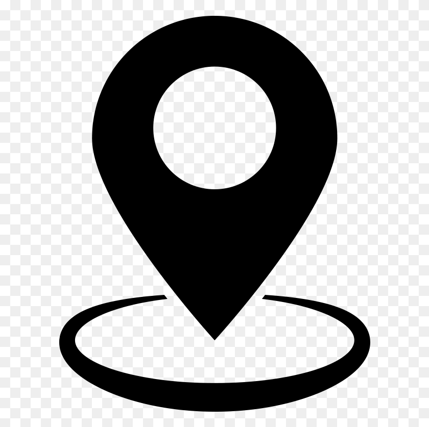 610x777 Icon Location Vector Free Location Icon Vector, Gray, World Of Warcraft HD PNG Download