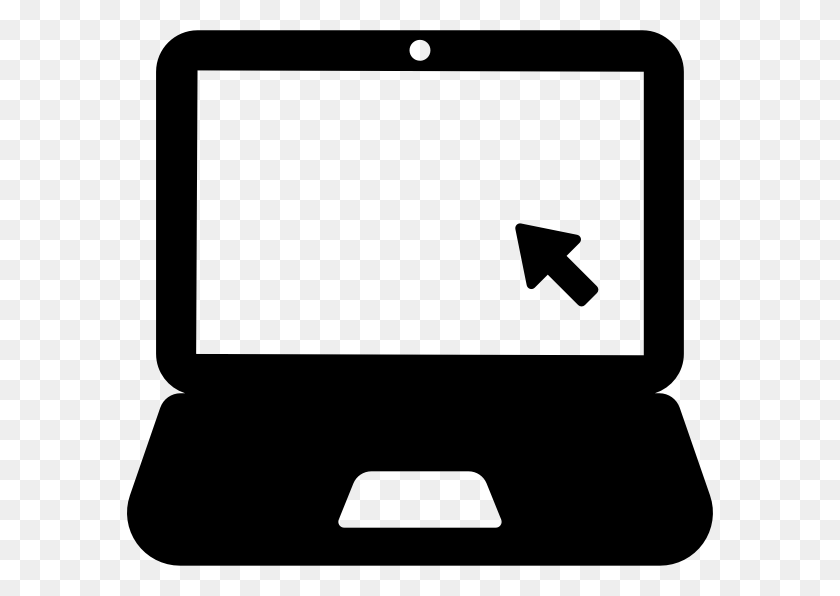 586x536 Icon Of A Laptop Computer Skill Icon, Gray, World Of Warcraft HD PNG Download