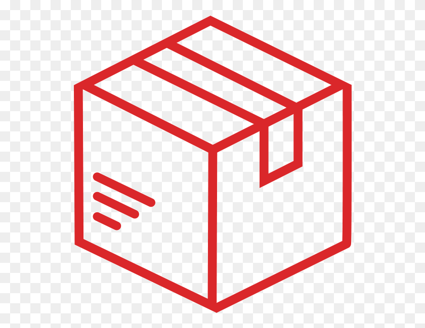 550x589 Icon Of Packing Box Inventory Icon White, Furniture, Appliance, Table HD PNG Download