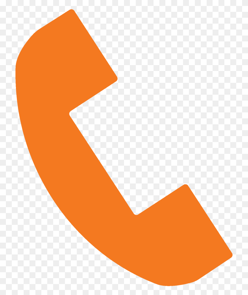 737x937 Icon Of Telephone Orange, Text, Symbol, Axe HD PNG Download