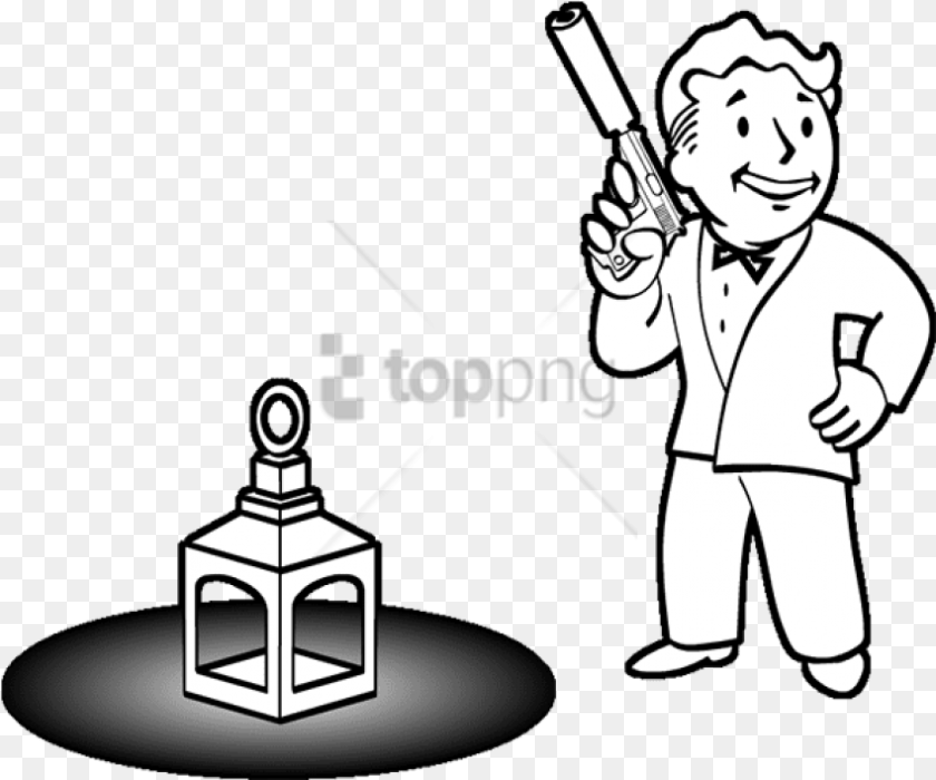850x708 Icon Railroad Quest Fallout 4 Railroad Vault Boy, People, Person, Baby, Face Sticker PNG