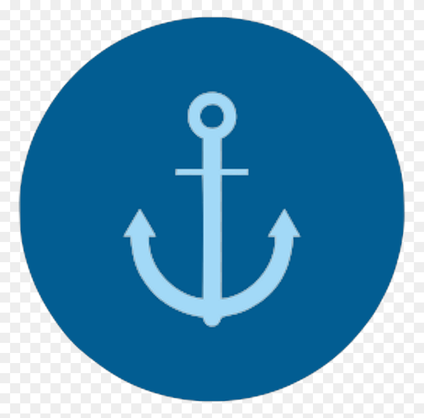 768x769 Icon Setting Icon Blue, Hook, Anchor HD PNG Download