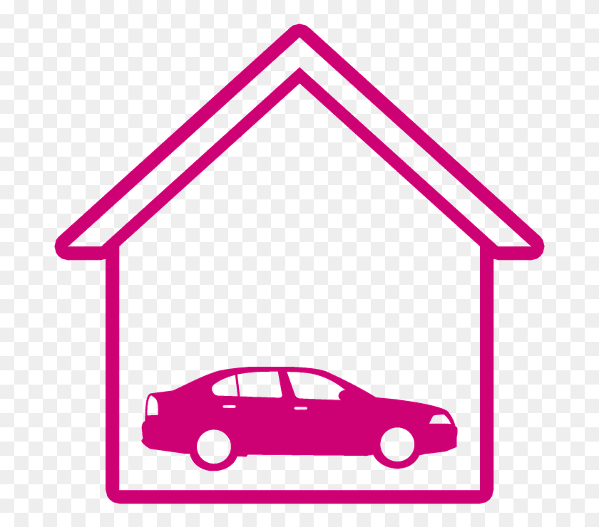 693x680 Icon Smart Home House Technology Control Taxes Enderezado Y Pintura, Triangle, Car, Vehicle HD PNG Download
