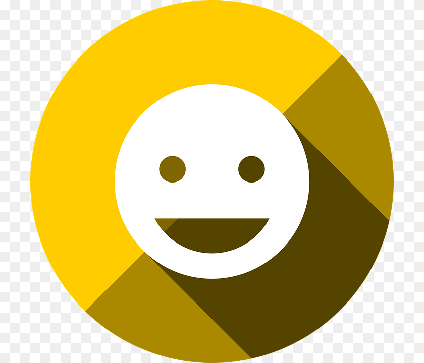 Icon Smile Smilie Feedback Logo Button Happy Circle, Disk, Photography PNG