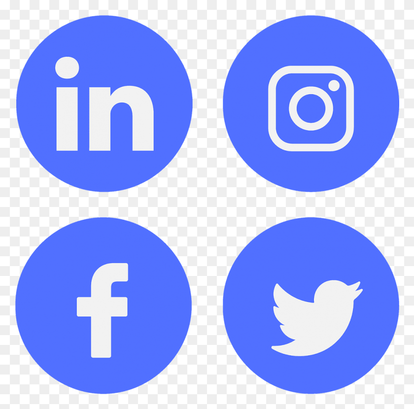 1046x1033 Icon Social Media Linkedin Facebook Twitter Facebook Linkedin Twitter Instagram, Text, Bird, Animal HD PNG Download