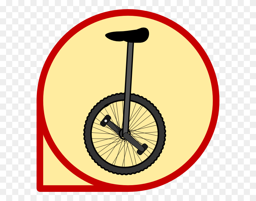 600x600 Icon Unicycle Clip Art, Wheel, Machine, Vehicle HD PNG Download