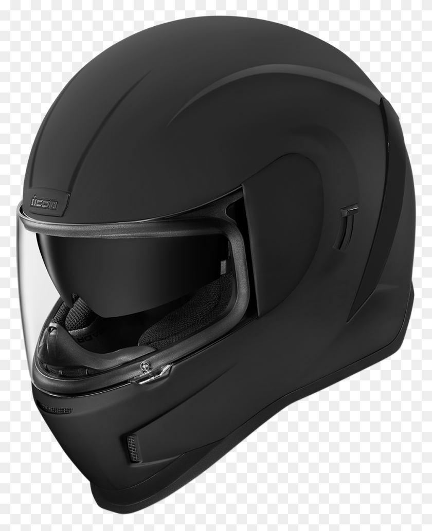 933x1164 Icon Unisex Airform Motorcycle Full Face Riding Street Full Face, Clothing, Apparel, Helmet HD PNG Download