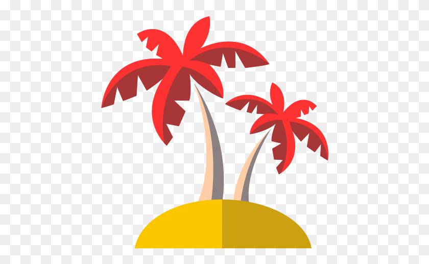 446x457 Icono Playa Sea Beach Клипарт, Растение, Лист, Тыква Hd Png Скачать