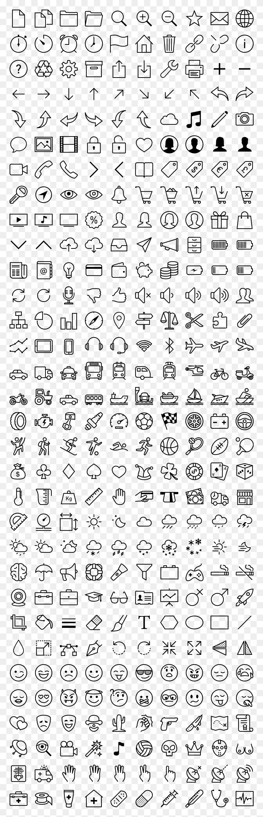 1361x4441 Iconos Free Icons Icons Vector Icons Vector Instagram Icons, Gray, World Of Warcraft HD PNG Download