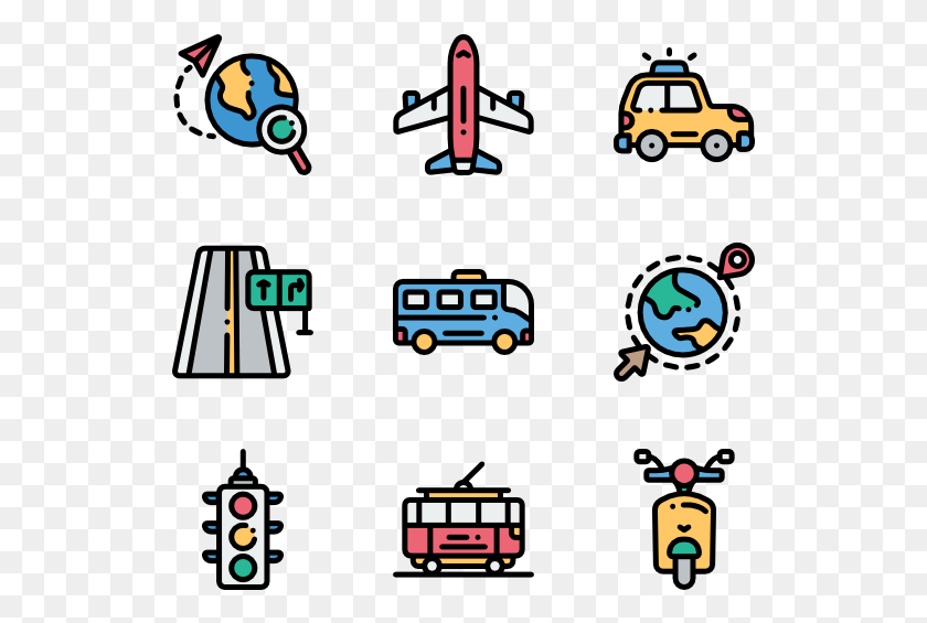 Icons, Car, Vehicle, Transportation HD PNG Download