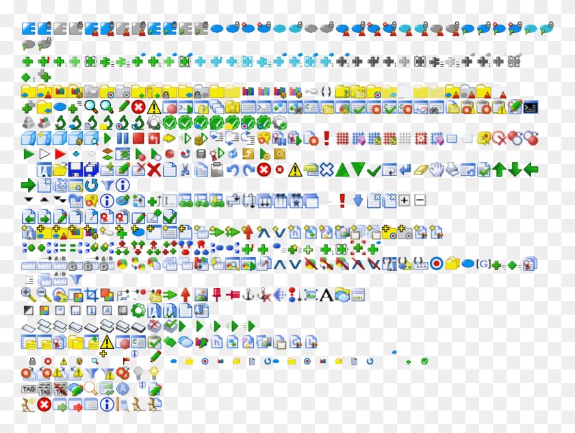 1123x825 Icons, Collage, Poster, Advertisement HD PNG Download