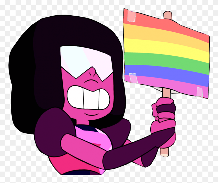 1159x958 Icons Amp Edits Garnet Pride Icons The Gaylesbian Steven Universe Pride Icons, Cushion, Text, Graphics HD PNG Download