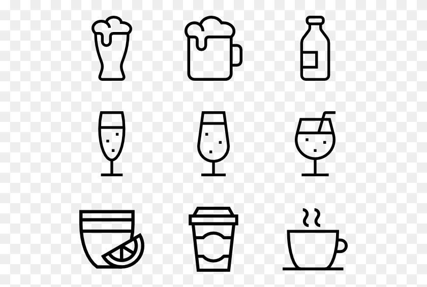 529x505 Icons Drink, Gray, World Of Warcraft HD PNG Download