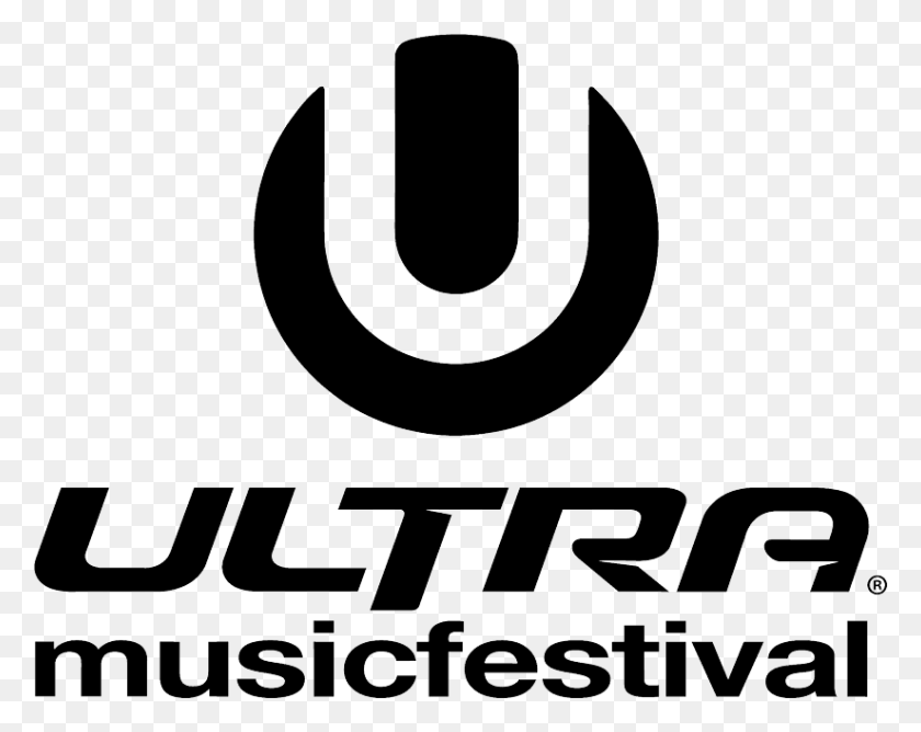 824x643 Descargar Png Iconos Logos Emojis Ultra Music Festival Logotipo, Texto, Símbolo, Marca Registrada Hd Png