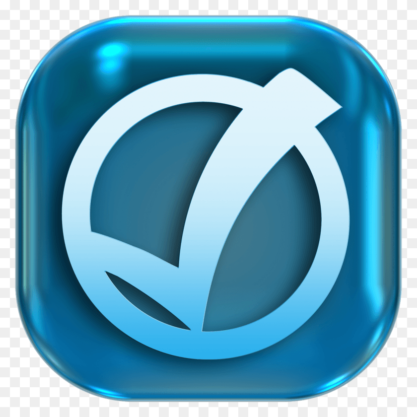 1280x1280 Descargar Png Iconos Símbolos Gancho Marca De Verificación Imagen Sí Icono Azul, Cinta, Logotipo, Símbolo Hd Png