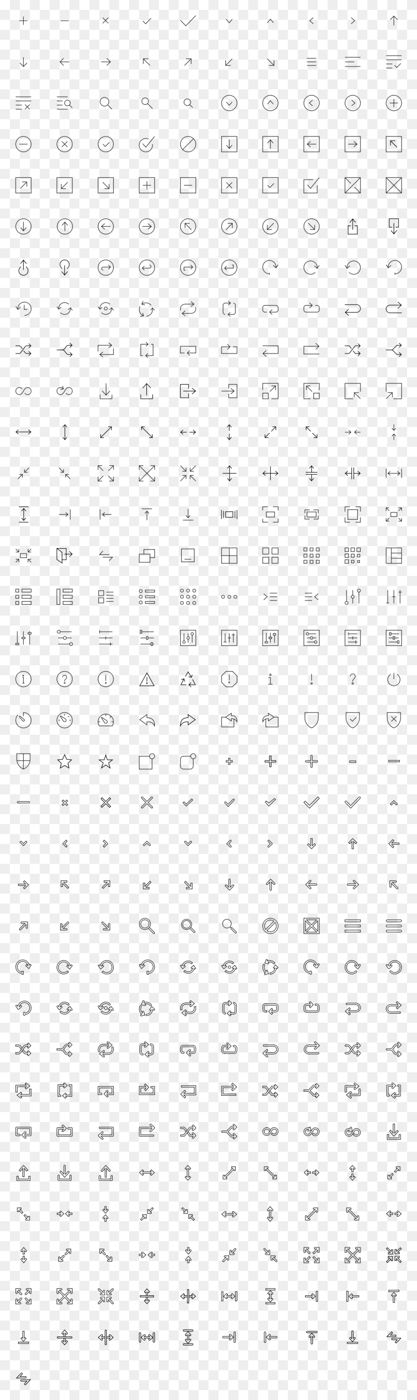 1129x3996 Icons Vector Icons All Icon Graphic Projects Cute Doodles Bullet Journal Food, Text, Number, Symbol HD PNG Download