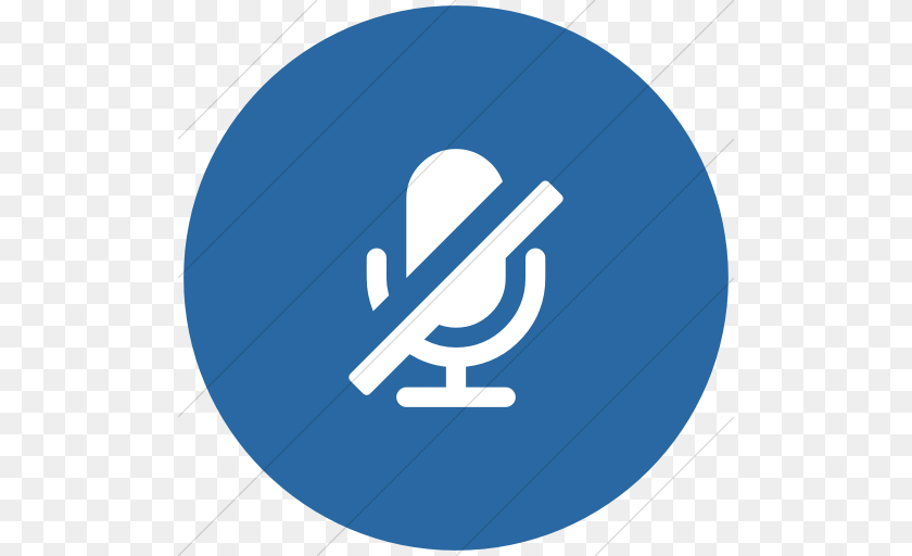 Iconsetc Flat Circle White On Blue Bootstrap Font Awesome, Disk Sticker PNG
