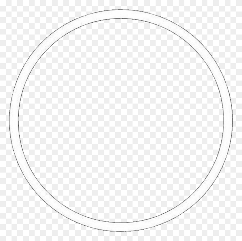 972x970 Iconymarina White Circle Ring, Moon, Outer Space, Night HD PNG Download