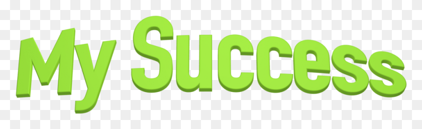 953x243 Id My Success Ossi Sprche, Word, Text, Green HD PNG Download