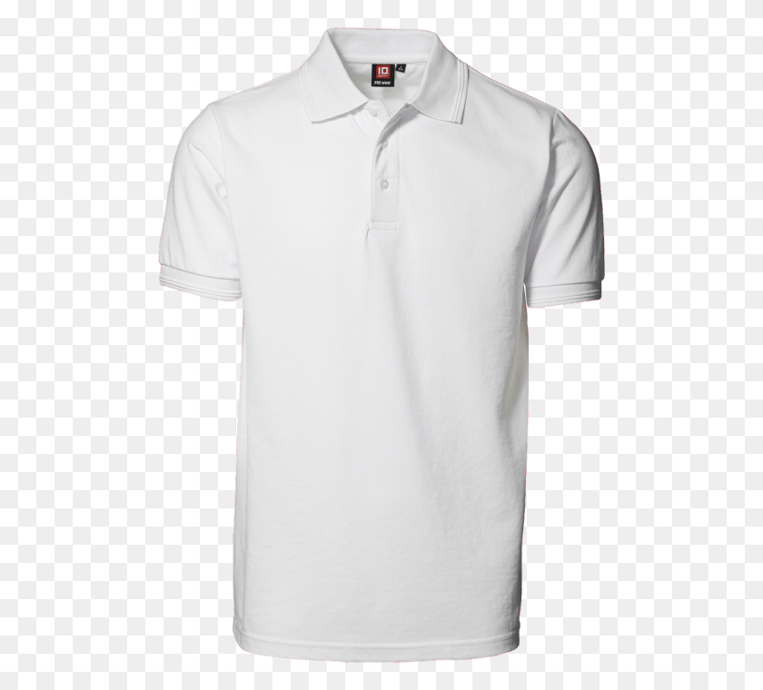492x700 Id Pro Wear Polo Shirt No Pocket Polo T Shirt White, Clothing, Apparel, Shirt Descargar Hd Png