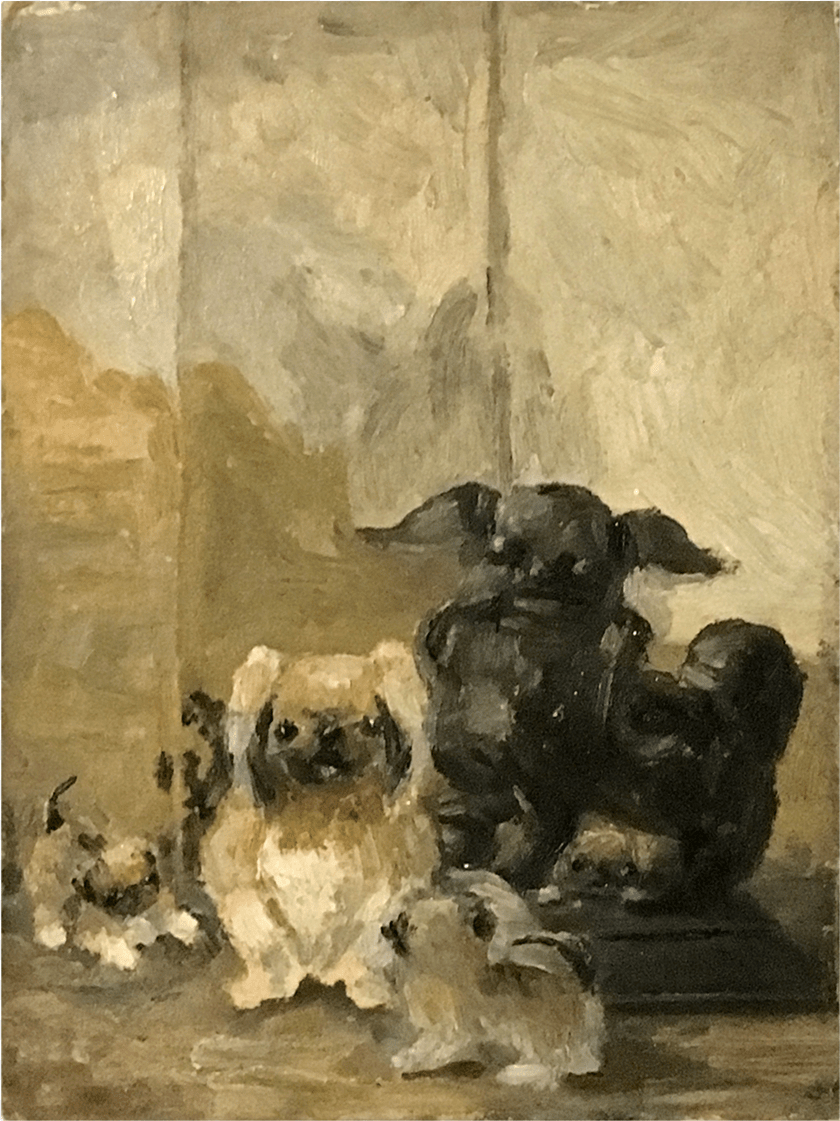 840x1121 Ida Pulis Lathrop 1859 1937 American Artist Study California, Art, Painting, Animal, Bear PNG