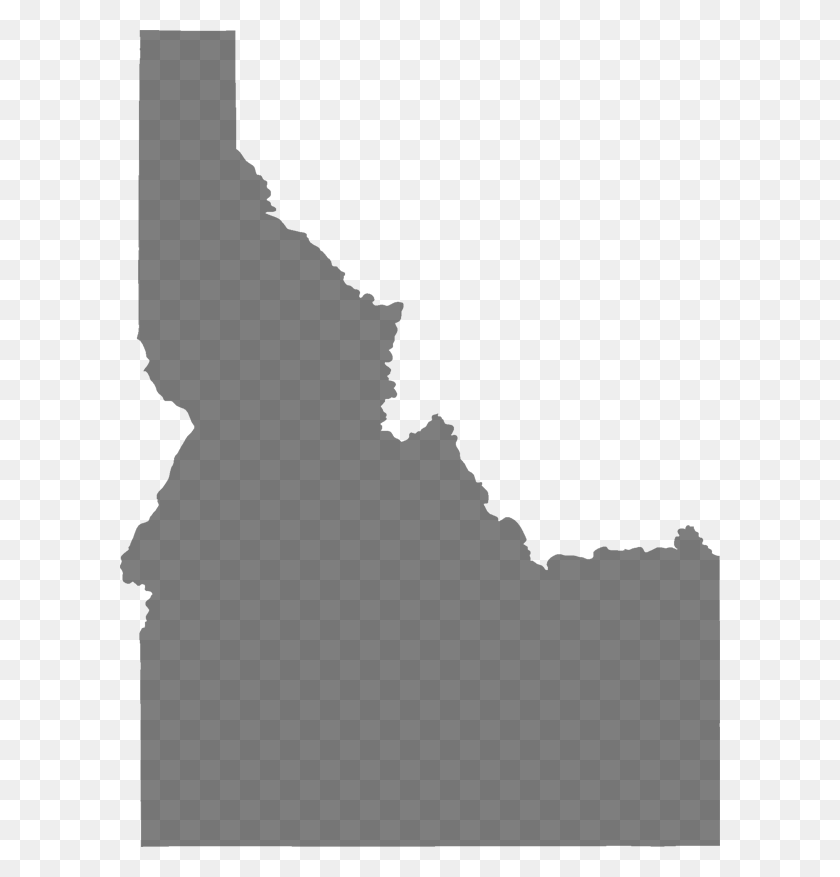 600x817 Idaho Vector Huge Freebie For Powerpoint Idaho Transportation Department District Map, Text, Face, Symbol HD PNG Download