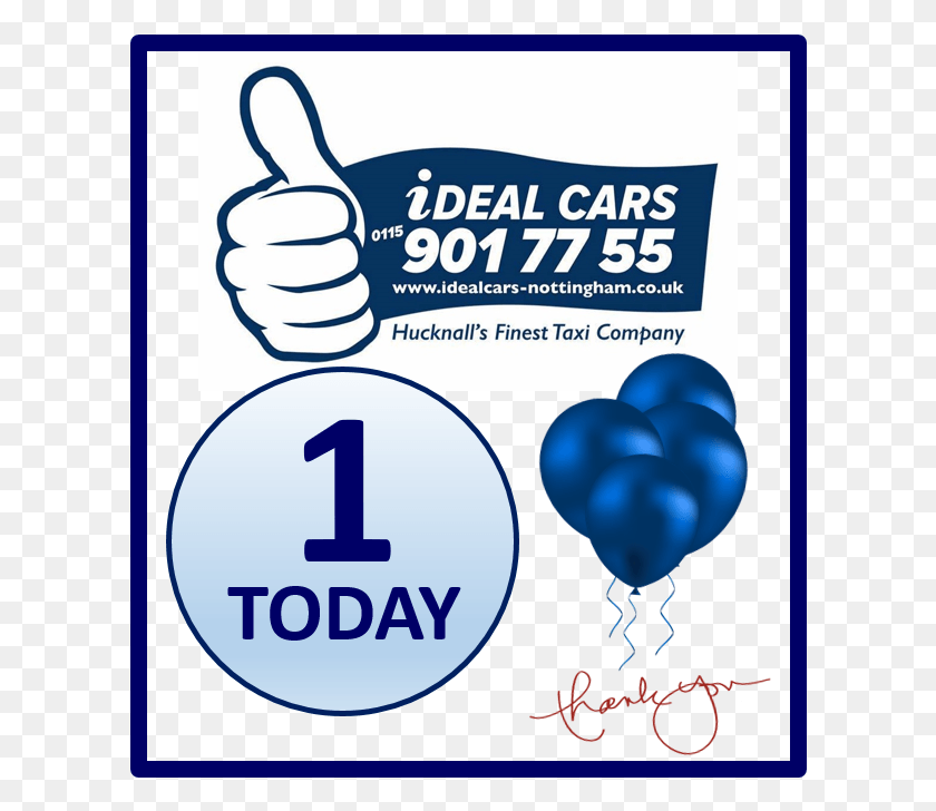 608x668 Ideal Cars Celebrated Its 1st Birthday On The 3rd August Ideal Cars, Text, Number, Symbol HD PNG Download