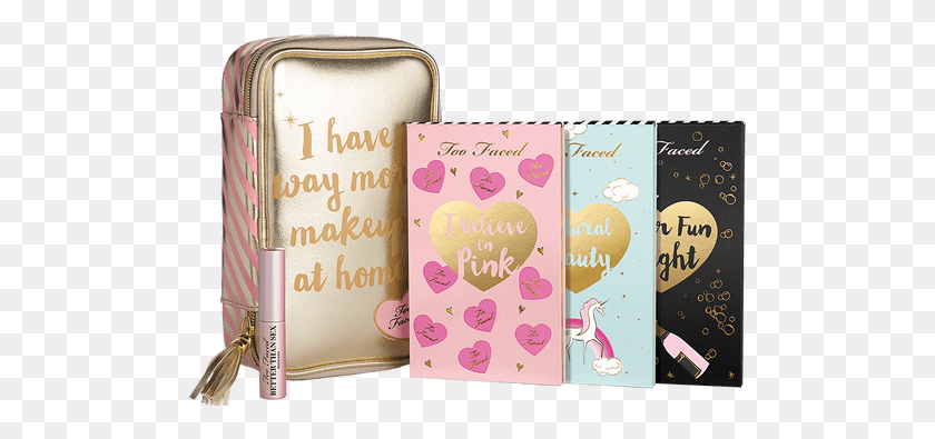 505x335 Idee Regalo Per Natale Too Faced Best Year Ever Makeup Collection, Книга, Кошелек, Сумочка Png Скачать