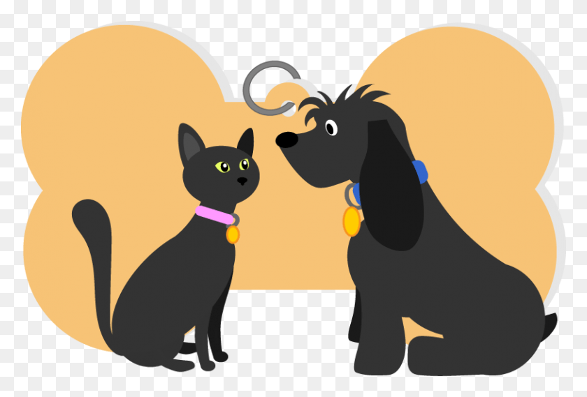 813x531 Identifica A Tu Mascota Gato Y Perro Logo, Pet, Animal, Cat HD PNG Download