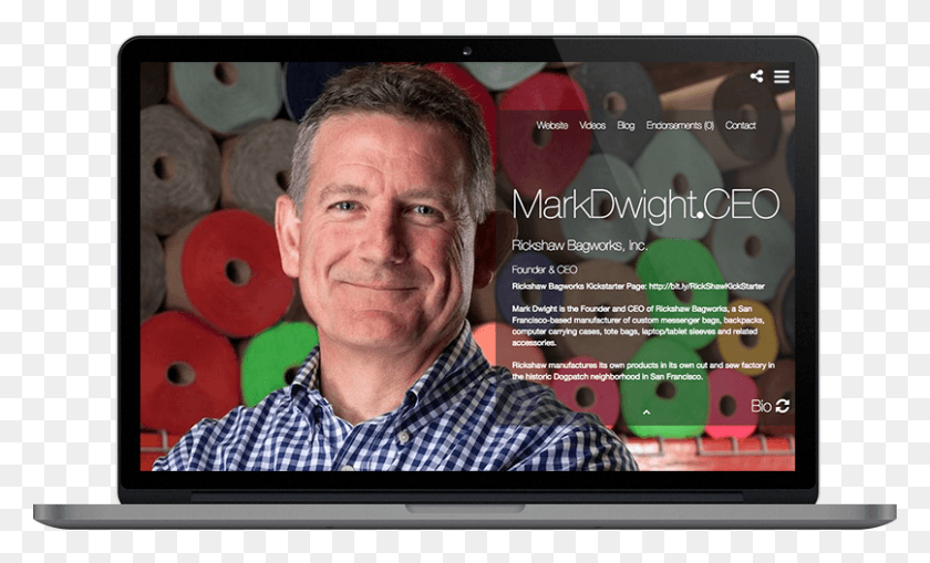 807x465 Identity Ceo Mark Dwight, Person, Human, Monitor HD PNG Download